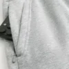 Fleece-shorts over knæet
