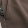 Fleece-shorts over knæet