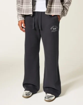 Forest Hills Athletics grafisk bootcut-sweatpants