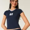Gilly Hicks Active Graphic Baby Tee
