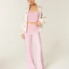Gilly Hicks Active Recharge Foldover Wide-Leg Pants