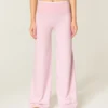 Gilly Hicks Active Recharge Foldover Wide-Leg Pants