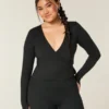 Gilly Hicks Active Recharge langærmet wrap-top Gilly Hicks Active Recharge langærmet wrap-top
