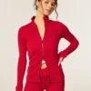 Gilly Hicks Active Recharge Slim & Snatched Full-Zip