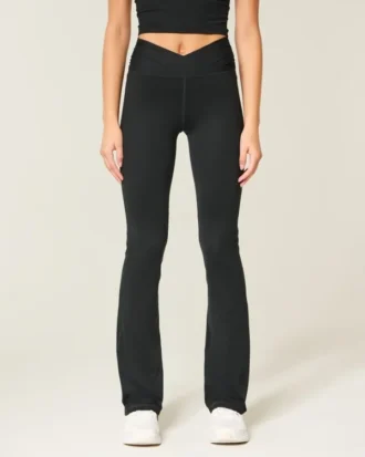 Gilly Hicks Active Recharge Wrap Waist Boot Leggings Gilly Hicks Active Recharge Wrap Waist Boot Leggings