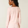 Gilly Hicks Always Cozy Waffle langærmet scoop top