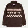 Gilly Hicks Sherpa Quarter-Zip Sweatshirt Gilly Hicks Sherpa Quarter-Zip Sweatshirt
