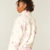 Gilly Hicks Sherpa-sweatshirt med lynlås