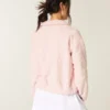 Gilly Hicks Sherpa-sweatshirt med lynlås