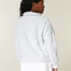 Gilly Hicks Sherpa-sweatshirt med lynlås