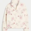 Gilly Hicks Sherpa-sweatshirt med lynlås