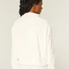 Gilly Hicks Sherpa-sweatshirt med lynlås