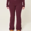 Gilly Hicks Sweater-strikket bukser med foldet talje