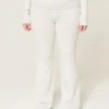 Gilly Hicks Sweater-strikket bukser med foldet talje