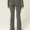 Gilly Hicks Sweater-strikket bukser med foldet talje