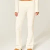 Gilly Hicks Sweater-strikket fold-over bootcut-bukser Gilly Hicks Sweater-strikket fold-over bootcut-bukser