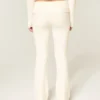 Gilly Hicks Sweater-strikket fold-over bootcut-bukser Gilly Hicks Sweater-strikket fold-over bootcut-bukser