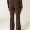 Gilly Hicks Sweater-strikket fold-over bootcut-bukser