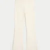 Gilly Hicks Sweater-strikket fold-over bootcut-bukser Gilly Hicks Sweater-strikket fold-over bootcut-bukser