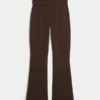 Gilly Hicks Sweater-strikket fold-over bootcut-bukser