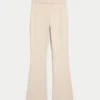 Gilly Hicks Sweater-strikket fold-over bootcut-bukser