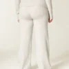 Gilly Hicks Sweater-strikket foldbar lige bukser Gilly Hicks Sweater-strikket foldbar lige bukser