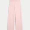 Gilly Hicks Sweater-strikket foldbar lige bukser