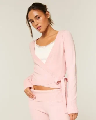 Gilly Hicks Sweater-strikket multi-way wrap top