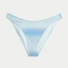 Glitrende højtaljet cheeky bikinitrusser