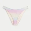 Glitrende højtaljet cheeky bikinitrusser