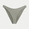 Glitrende højtaljet cheeky bikinitrusser