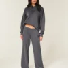 Glitrende logo-grafik Sweatpants med brede ben Glitrende logo-grafik Sweatpants med brede ben
