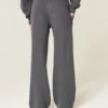 Glitrende logo-grafik Sweatpants med brede ben Glitrende logo-grafik Sweatpants med brede ben