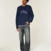 Grå baggy jeans med hjerteprint Grå baggy jeans med hjerteprint