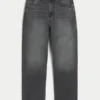 Grå baggy jeans med hjerteprint Grå baggy jeans med hjerteprint