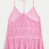 Hæklede racerback-tanktop