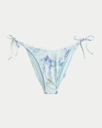 Hæklede sider med bindebånd Cheeky bikinitrusser