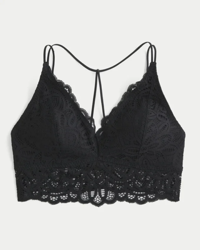 Hæklet blonde-bralette Hæklet blonde-bralette