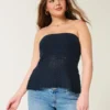 Hæklet sweater-top Hæklet sweater-top