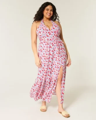 Halter Maxi-kjole