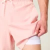 Hawaii Graphic Mid-Thigh Volley Swim Trunks Hawaii Graphic Mid-Thigh Volley Swim Trunks