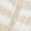 Henley-babydoll-top med korte ærmer