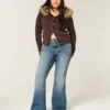High-Rise Dark Wash Flare Jeans High-Rise Dark Wash Flare Jeans