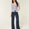 Højtaljede baggy jeans Højtaljede baggy jeans