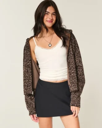 Højtaljet A-line mini-skort