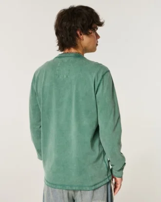 Holiday Vault Release Logo Graphic Henley Holiday Vault Release Logo Graphic Henley