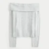 Hollister Comfy Cloud Stitchy Off-the-Shoulder Sweater Hollister Comfy Cloud Stitchy Off-the-Shoulder Sweater