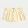 Hollister Livvy lavtaljede shorts i linneblanding