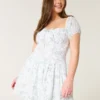 Hollister Sofia Drop-Waist Bubble Skort Kjole Hollister Sofia Drop-Waist Bubble Skort Kjole