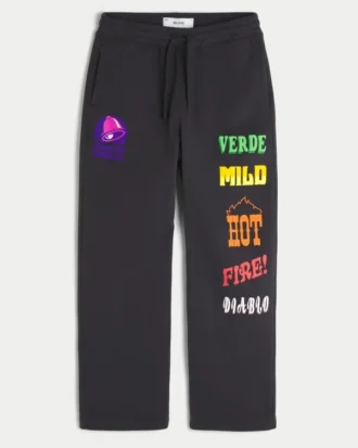 Hollister x Taco Bell Graphic Baggy Sweatpants
